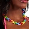 Nomad Kandi Rainbow Chain Choker
