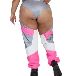 Hot & Delicious Black Bead Now U See Me Reflective Chaps Clothing