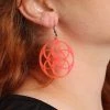 Accessories One Stop Rave Seed Of Life Earrings