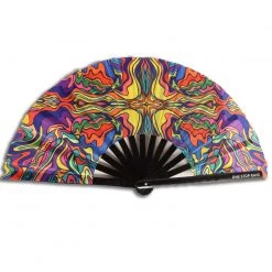 Accessories One Stop Rave Make Waves UV Hand Fan