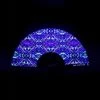 Accessories One Stop Rave UV Acid Melt Hand Fan