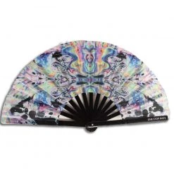 Accessories One Stop Rave UV Reactive Acid Print Fan