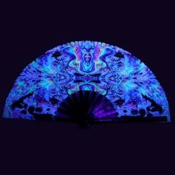 Accessories One Stop Rave UV Reactive Acid Print Fan