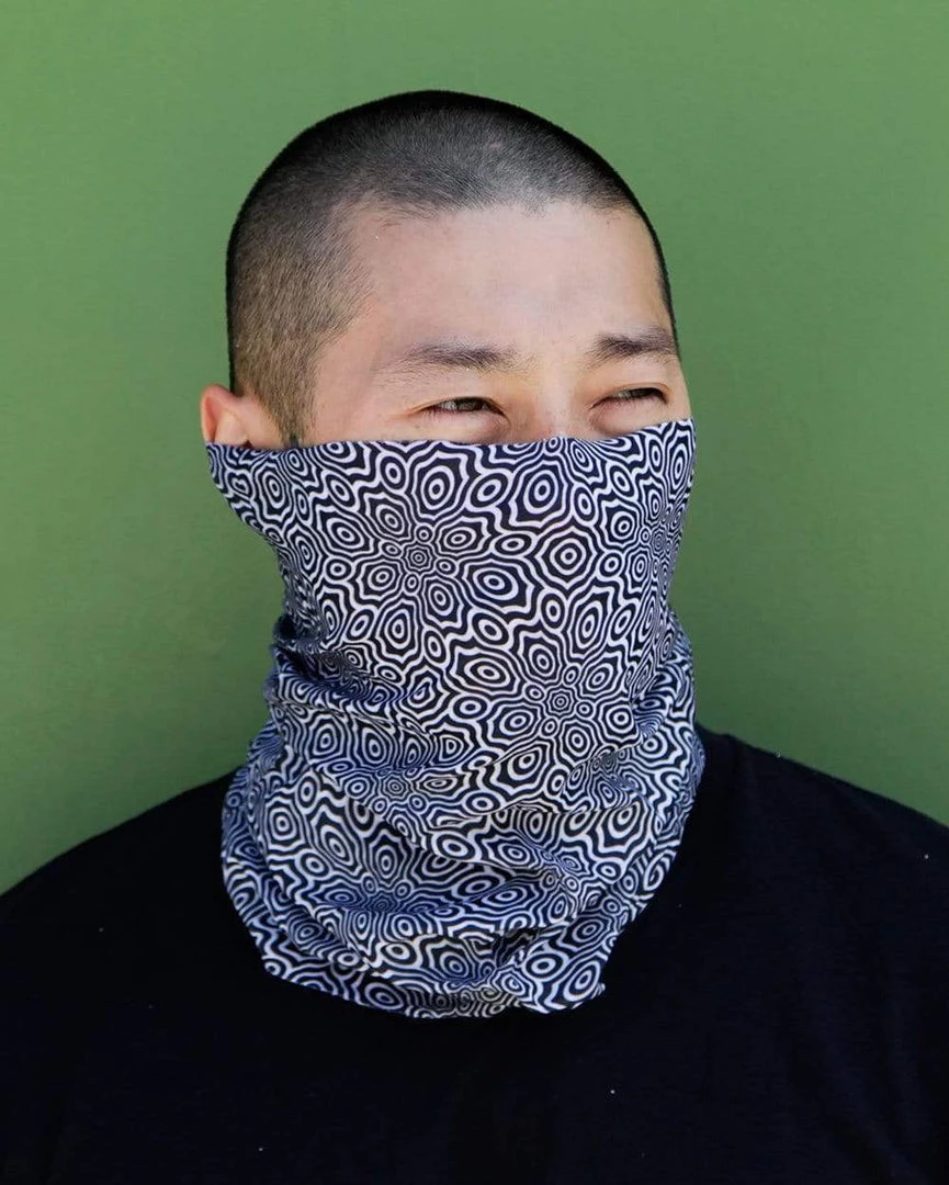 INTO THE AM Optical Odyssey Seamless Mask Bandana
