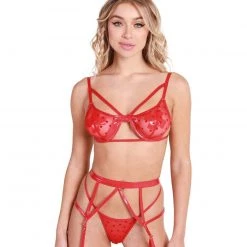 Forplay Outta Control Strappy Three-Piece Set Dresses & Sets