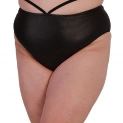 OhYes Outta My Mind Strappy Booty Shorts