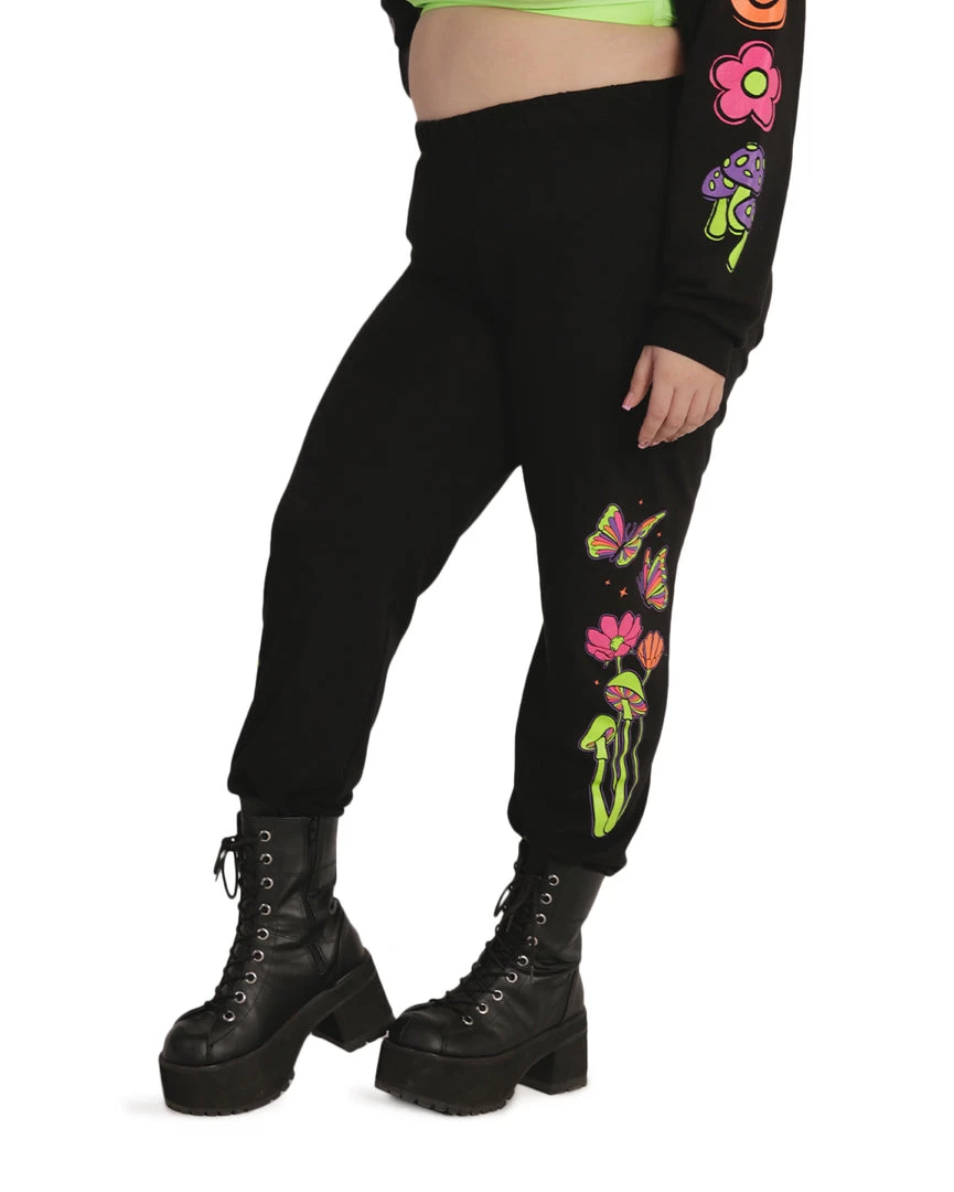 Rock & Rose Clothing PLUR Avenue Jogger Pants