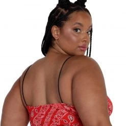 Bear Dance Paisley BB Cami Top Tops