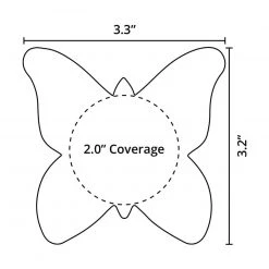 Pastease Glitter Butterfly Pasties