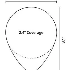 Pastease Silver Glitter Alien Pasties Accessories