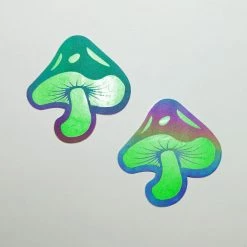 Pastease Reflective Mushroom Pasties