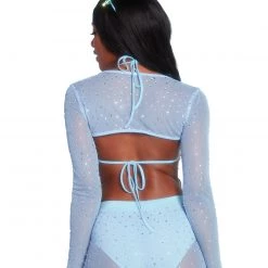 Banjul Tempt Me Stud Ultra Crop Top