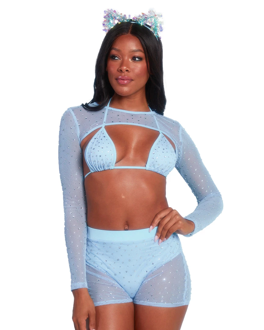 Banjul Tempt Me Stud Ultra Crop Top