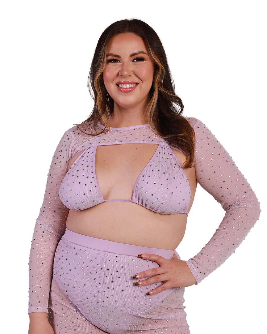 Banjul Tempt Me Stud Ultra Crop Top