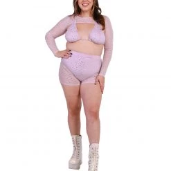 Banjul Tempt Me Stud Ultra Crop Top