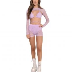 Banjul Tempt Me Stud Ultra Crop Top