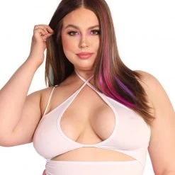 Cherry Mellow, Inc. Perfect Stranger Cutout Cropped Top