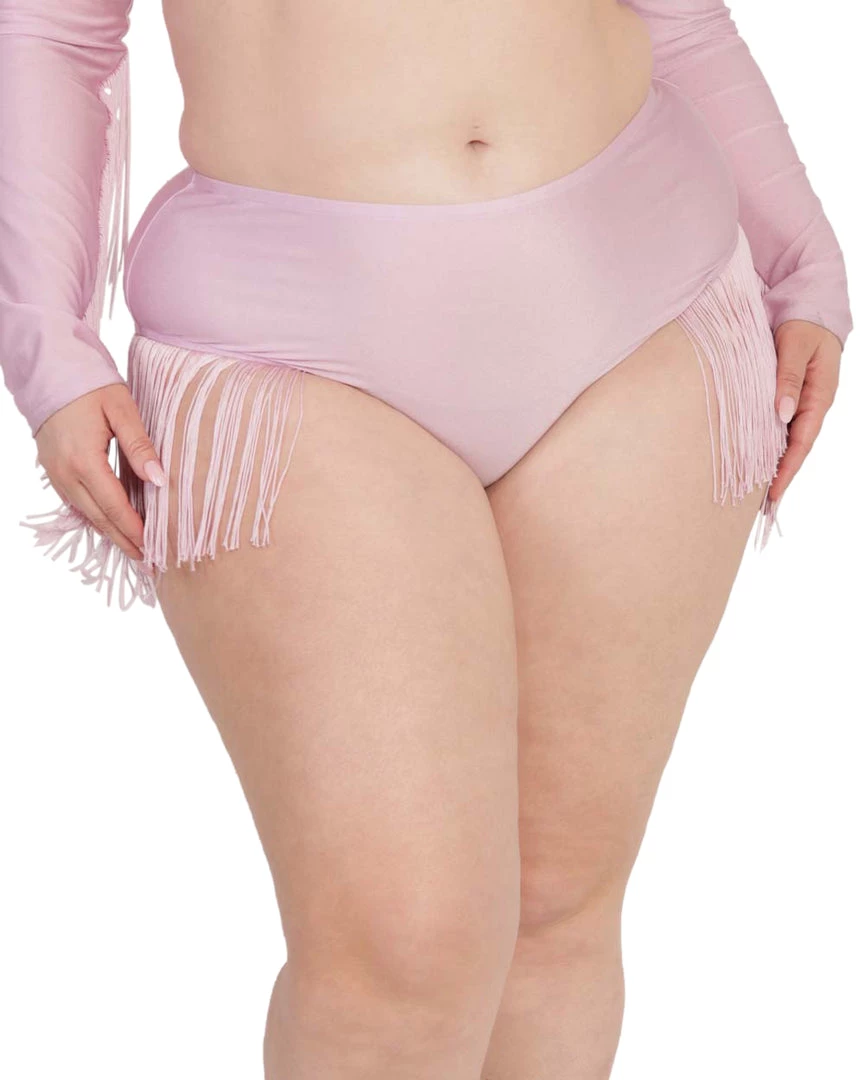 OhYes Princess PLUR Fringe Hi-Waist Bottoms Clothing