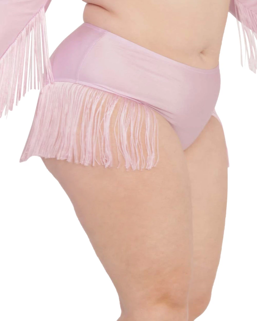 OhYes Princess PLUR Fringe Hi-Waist Bottoms Clothing