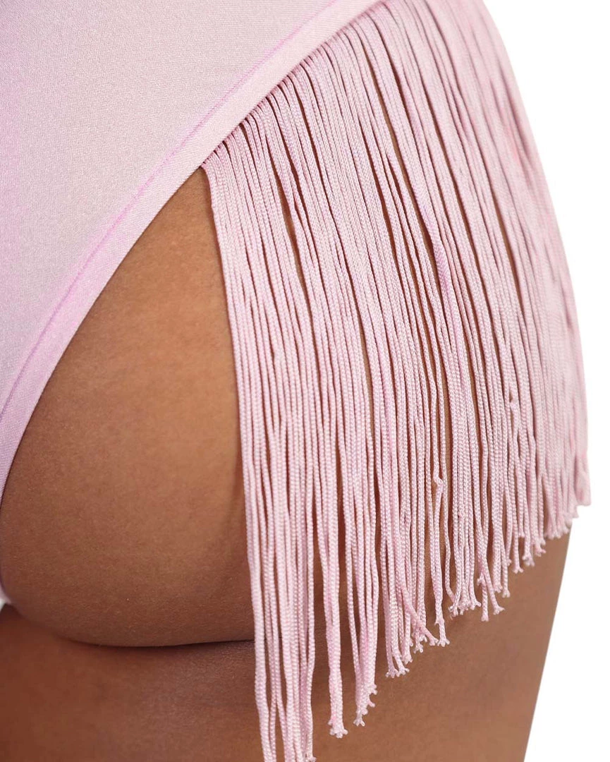 OhYes Princess PLUR Fringe Hi-Waist Bottoms Clothing