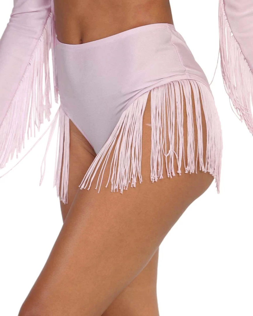 OhYes Princess PLUR Fringe Hi-Waist Bottoms Clothing