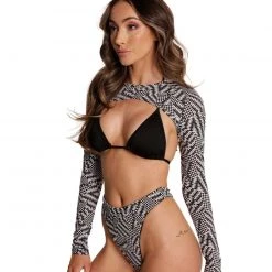 Day G Proceed With Caution Ultra Crop Top Clothing