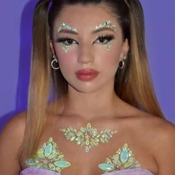 Lunautics Solar Flare Glow-in-the-Dark Face Jewels