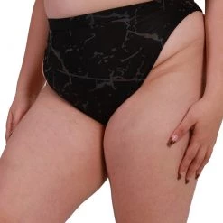 Dippin Daisies Psychedelic Chick Reflective High Cut Booty Shorts