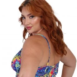 Day G Psychedelic Groove Cut Out Crop Top