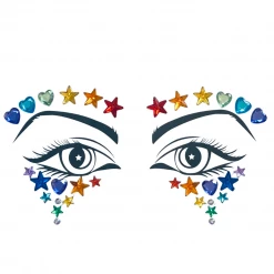 Lunautics Rainbow Warrior Face Jewels