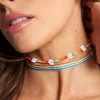 Ana Accessories Rainbow Garden Double Layer Choker