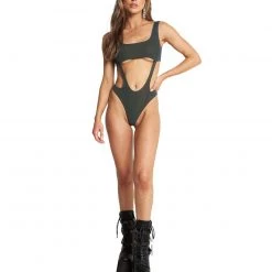 Cherry Mellow, Inc. New Arrivals Rainbow Gloss Reflective Bodysuit