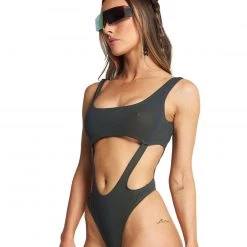 Cherry Mellow, Inc. New Arrivals Rainbow Gloss Reflective Bodysuit