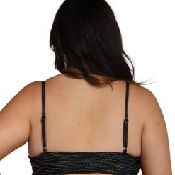 Dippin Daisies Rainbow Glow Reflective Underboob Crop Top Tops