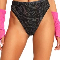 Dippin Daisies Rainbow Reflective Lava Hi-Cut Bottoms New Arrivals