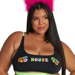 Dippin Daisies Clothing Recycled Fabric Banger Alert Underboob Top