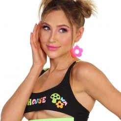 Dippin Daisies Clothing Recycled Fabric Banger Alert Underboob Top