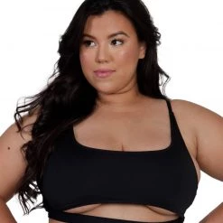 Dippin Daisies Recycled Fabric Malibu BB Cutout Crop Top