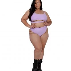 Dippin Daisies Recycled Fabric Malibu BB Cutout Crop Top