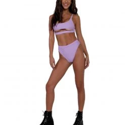 Dippin Daisies Recycled Fabric Malibu BB Cutout Crop Top