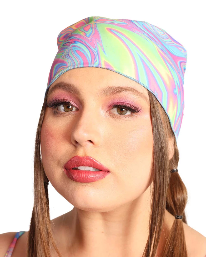 Dippin Daisies Recycled Fabric Melted Marble Head Bandana New Arrivals