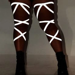 Andrew - Agent Trending Now Pair Of Non-Slip Reflective Leg Wraps