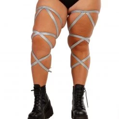 Andrew - Agent Trending Now Pair Of Non-Slip Reflective Leg Wraps