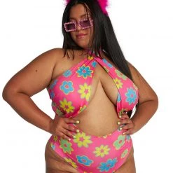 Cherry Mellow, Inc. Retro Trip Daisy Bodysuit