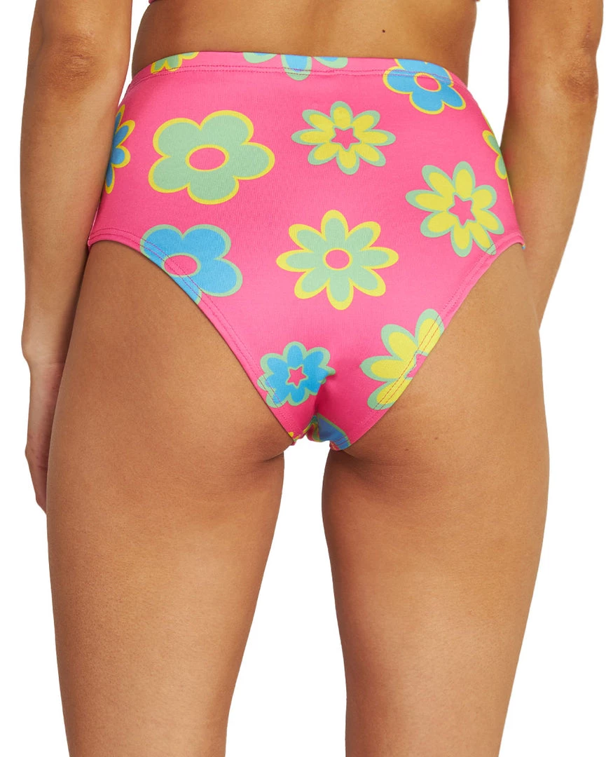 Cherry Mellow, Inc. Retro Trip Daisy Hi-Waist Bottoms Clothing