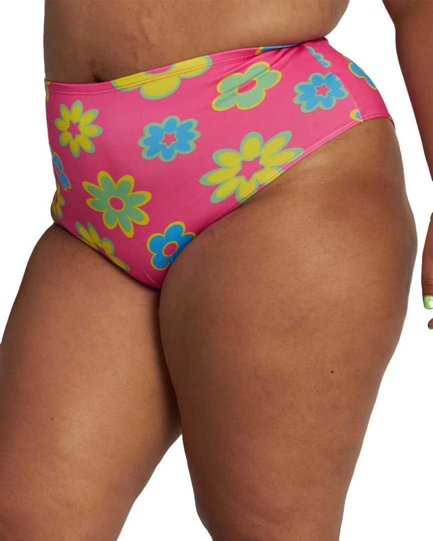 Cherry Mellow, Inc. Retro Trip Daisy Hi-Waist Bottoms Clothing
