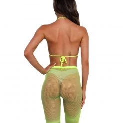 Trinity Tribe Ride'n Flirty Rhinestone Mesh Biker Shorts Set