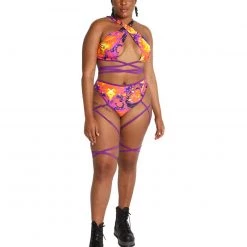 New Arrivals Rolita Couture X IHR Hazard Bath Wrap Me Up Bottoms
