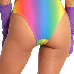 New Arrivals Roma Born This Way Rainbow Hi-Waisted Bottoms