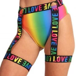 Roma LGBTQueen Belt & Leg Harness